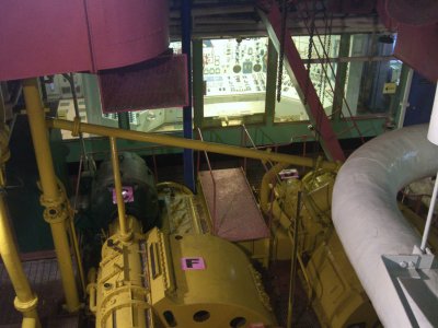 NS Savannah engine room